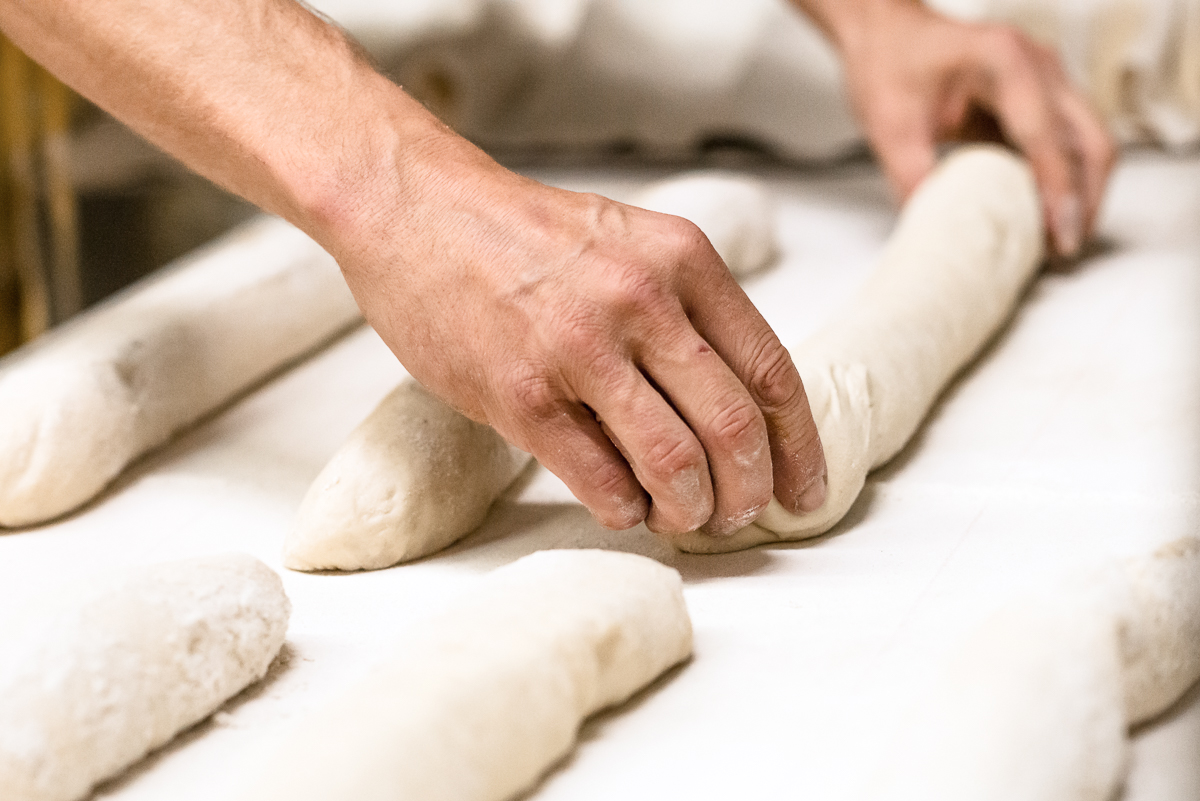 Teig - Backen in der Bäckerei Padeffke